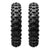 Plews Tyres | Intermediate Double Rear | Two MX2 MATTERLY GP Rear Motocross Tire Bundle - 3/4 view