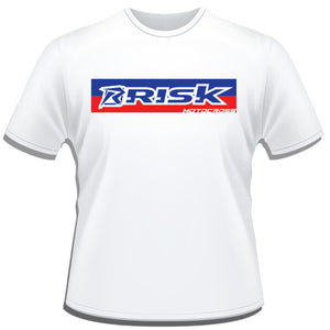 Front view of "Born Free" Risk Racing T-Shirt