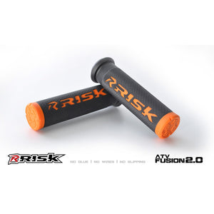 FUSION 2.0 Ergo ATV/MTB Grips with Fusion Grip Tech Bonding System