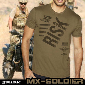 MX Soldier - Motocross T Shirt - Risk Racing