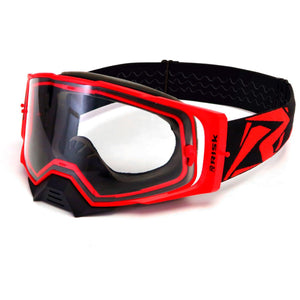 J.A.C. V2 MX Goggle with Clear Lens-Goggles-Risk Racing