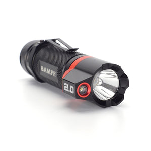 BAMFF 2.0 dual LED flashlight long distance and area lighting in one | STKR Concepts - striker flashlight