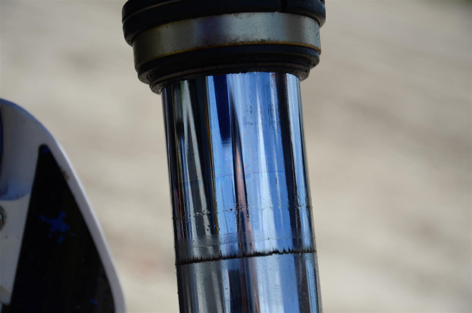 motorcycle suspension maintenance