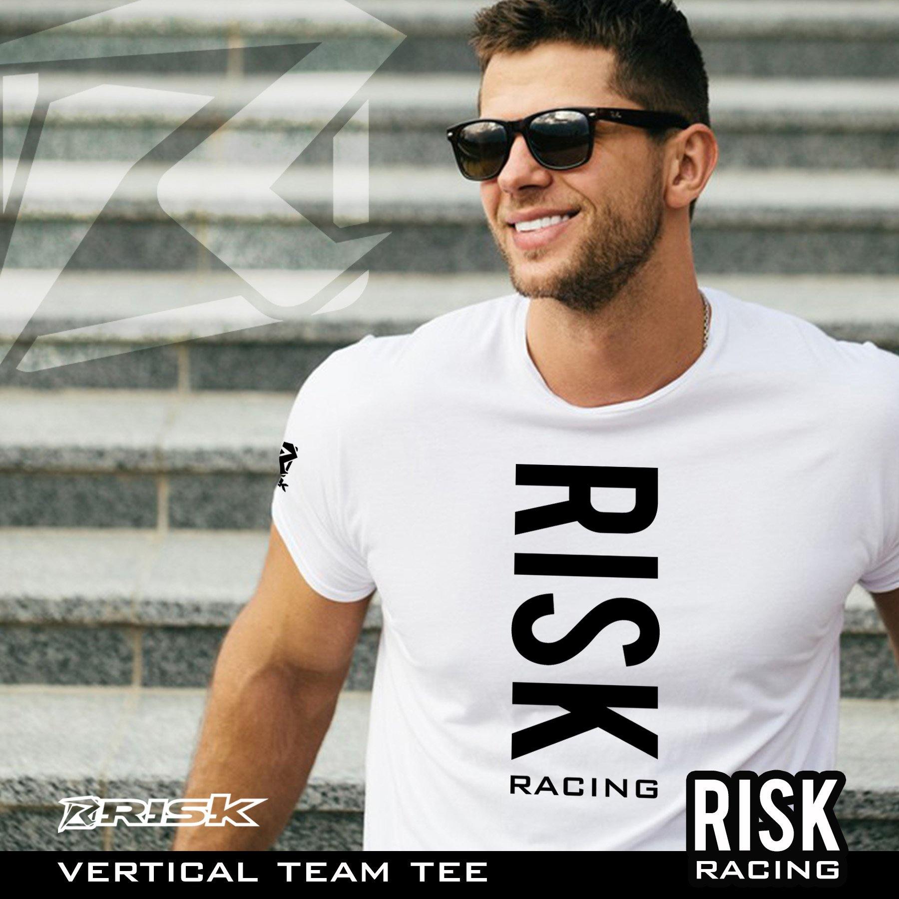 New Vertical Team Tee - Now Available - Risk Racing