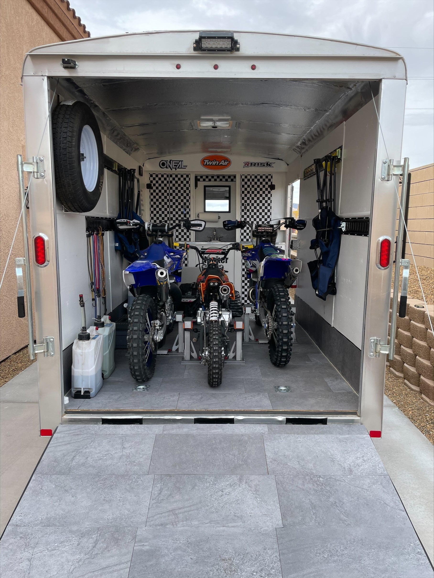 How To Secure a Dirt Bike in a Trailer Without Straps