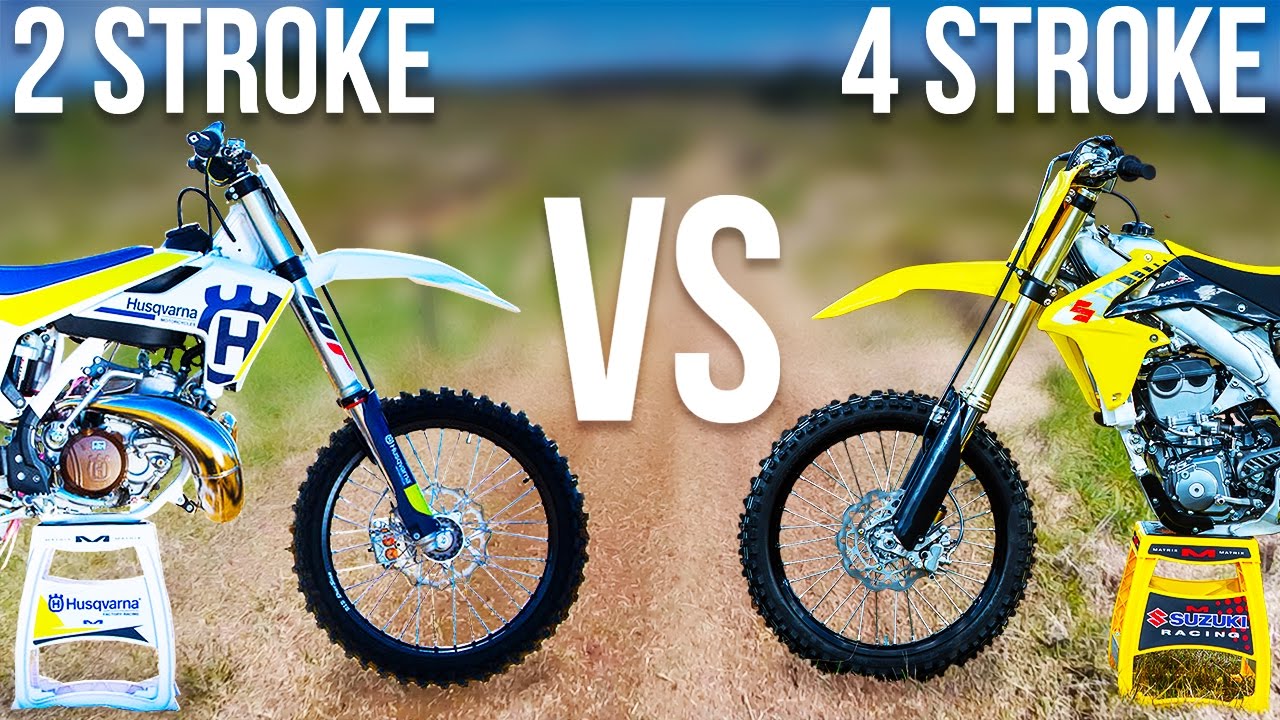 What's Better, 2-Stroke or 4-Stroke Dirt Bikes? - The Differences - Risk  Racing