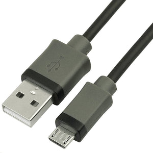 USB cable with USB-A to USB micro