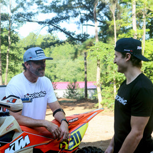 Fueled By Risk - WHITE - Motocross T-Shirt