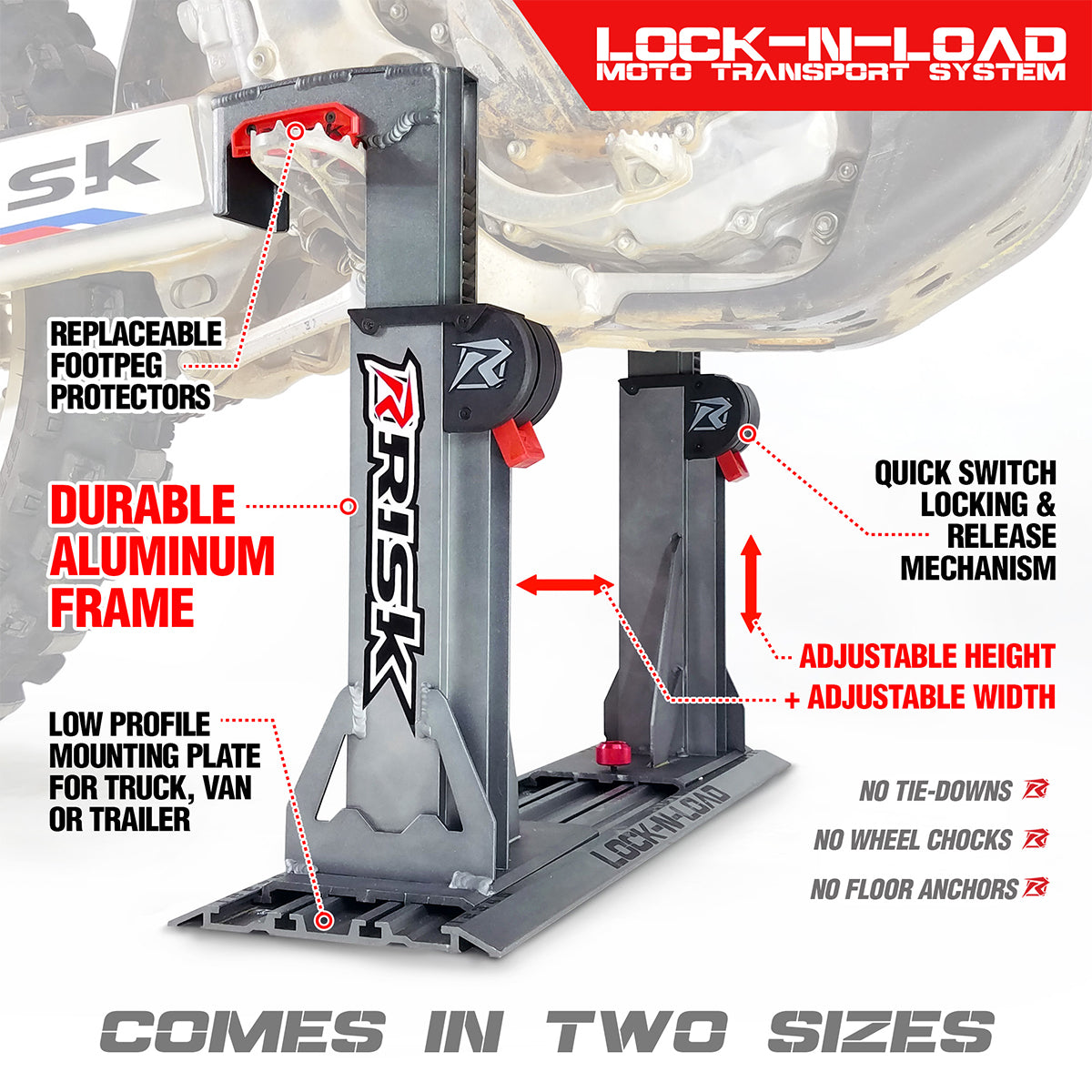 Support moto Risk Racing Lock and Load Pro