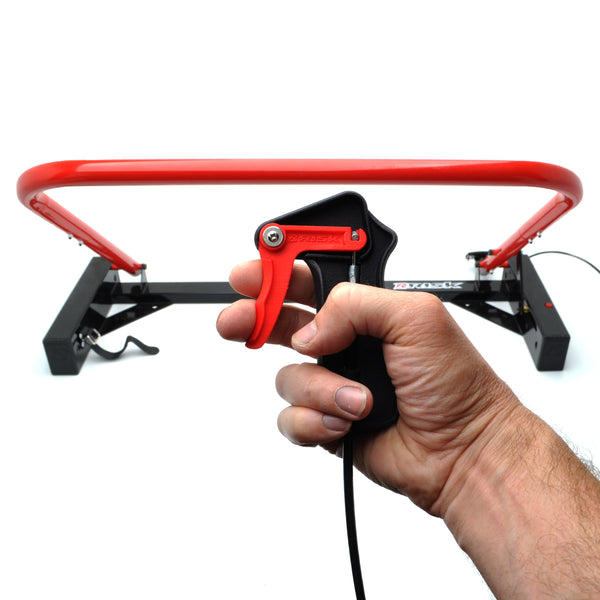 Holeshot Manual starting gate with wired hand trigger