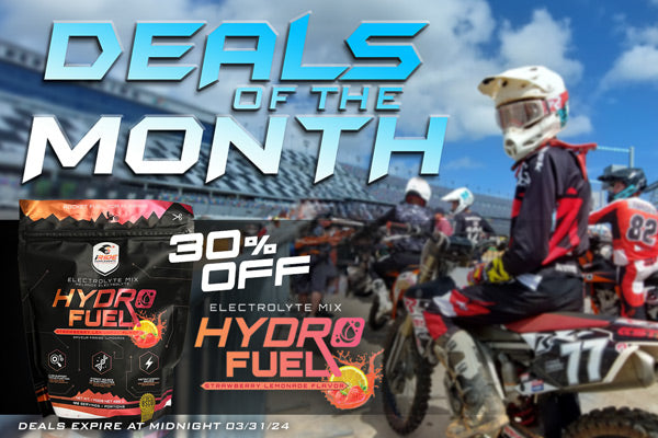 deals of the month banner. 30% off Hydro Fuel