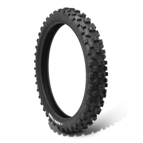 Product image of a EN1 GRAND PRIX front tire in a white studio environment.