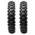 Plews Tyres | Hard Pack Double Rear | Two MX3 FOXHILLS GP Rear Motocross Tire Bundle - 3/4 view