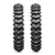 Plews Tyres | Sand/Mud Double Rear | Two MX1 HAWKSTONE GP Rear Motocross Paddle Tire Bundle - 3/4 view