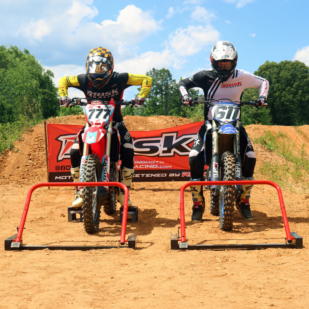 The Holeshot Pro Practice Motocross Starting Gate - MX Training Device -  Risk Racing