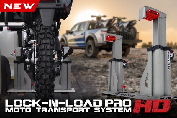 Lock-N-Load PRO - Strapless Moto Transport System by Risk Racing