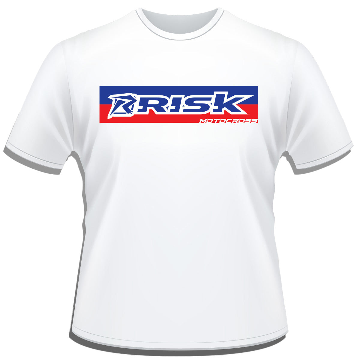 Risk Racing Retro Motocross T-Shirt - Finish Line