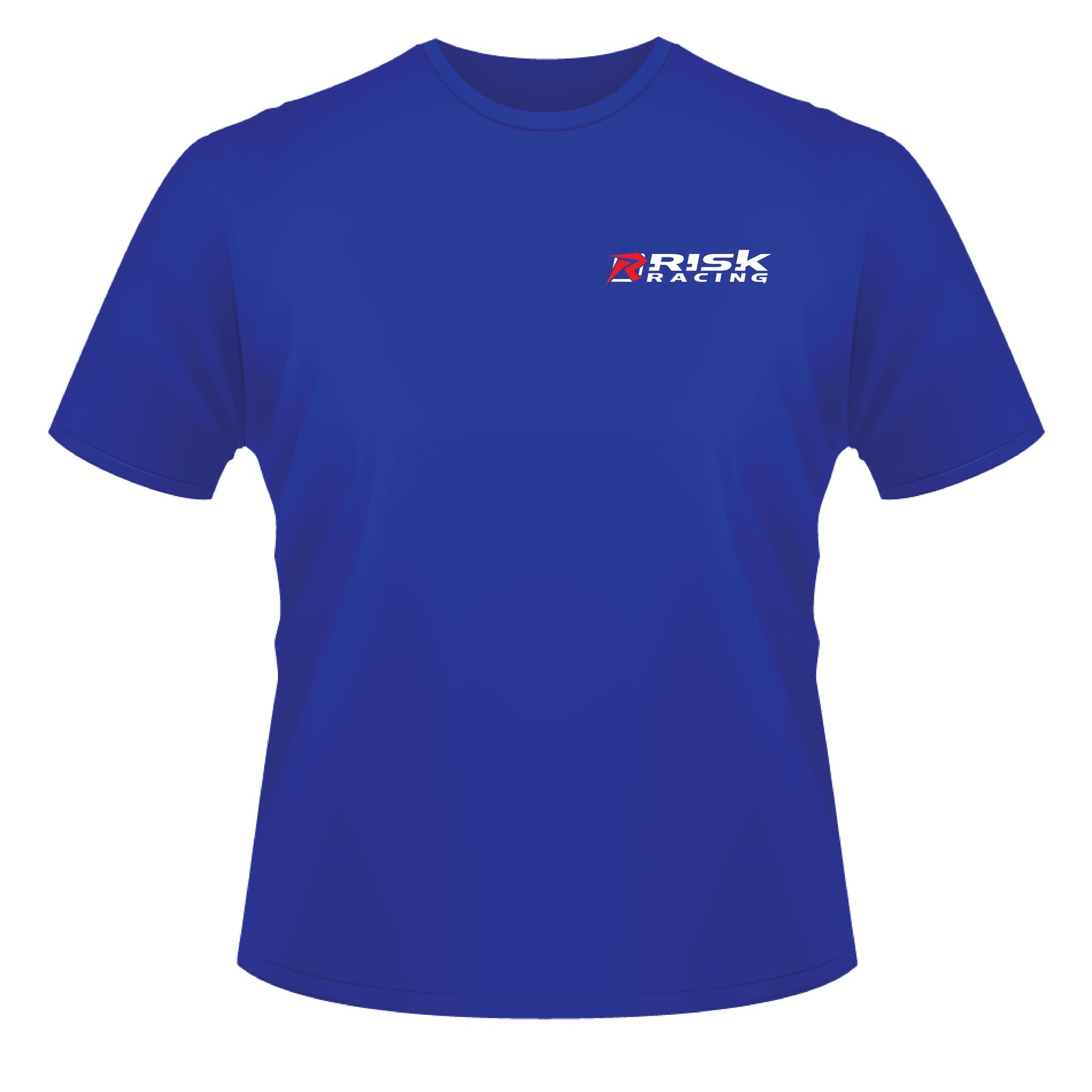 Risk Racing's I Kiss Trophy Girls T-Shirt (Back side)