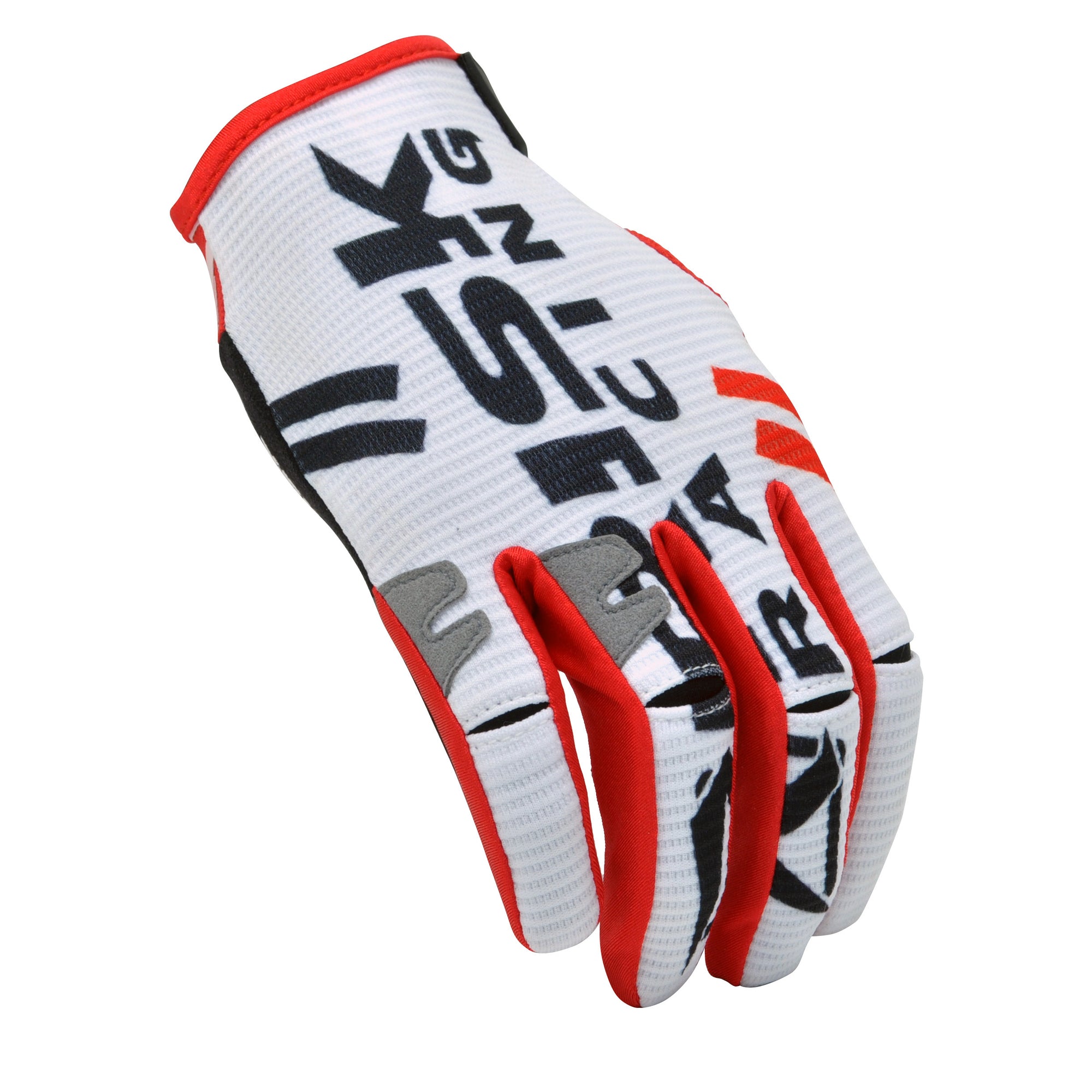 VENTilate Pro Youth MX Gloves - White - back angle 1