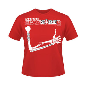 sponSOREd Broken Arm Motocross T-Shirt