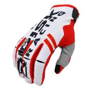VENTilate Pro Youth MX Gloves - White - back angle 1