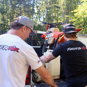 Fueled By Risk - BLACK - Motocross T-Shirt