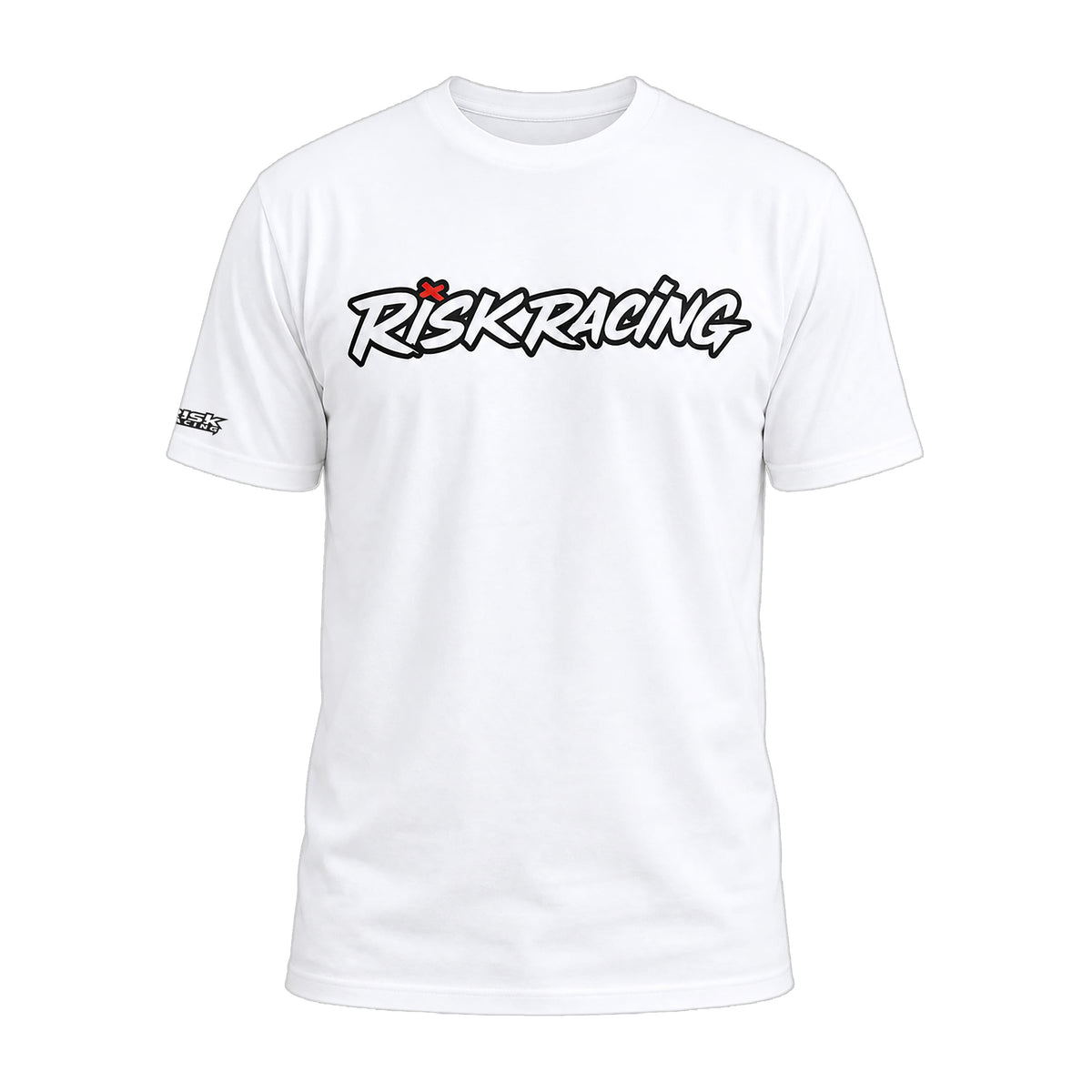 Fueled By Risk - WHITE - Motocross T-Shirt