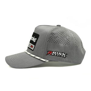 Fueled by Risk - Gray Motocross Hat