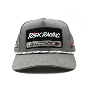 Fueled by Risk - Gray Motocross Hat