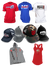 All Apparel Menu Pic featuring 3 different Motocross shirts, 4 hats, a hoodie, and a tank top