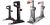Two Lock-N-Load moto transport systems with 'Risk' branding on a transparent background