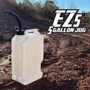 EZ5 5 gallon utility jug shown with black hose bender