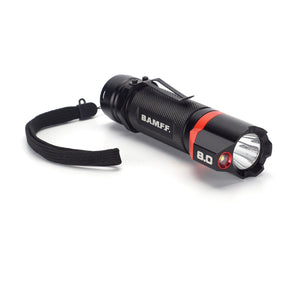 BAMFF 8.0 dual LED flashlight includes lanyard | STKR Concepts - striker flashlight