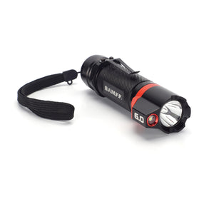 BAMFF 6.0 dual LED flashlight includes lanyard | STKR Concepts - striker flashlight