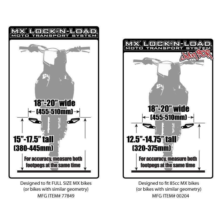 Lock-N-Load Strapless Motocross Transport System