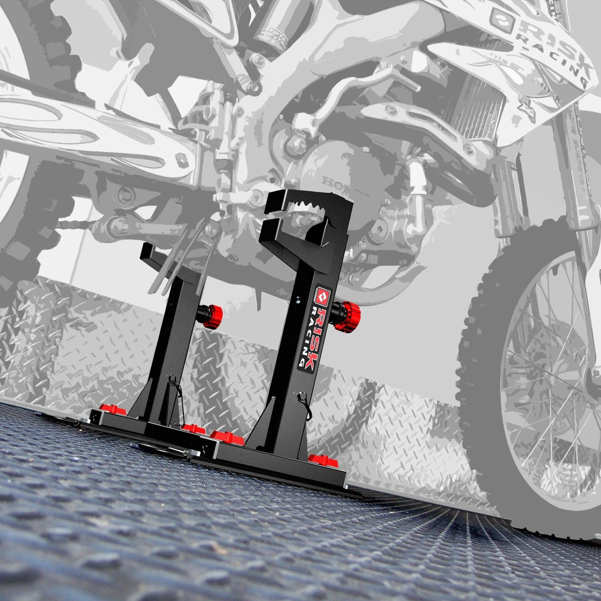 Cómo se transporta una moto de cross? Camiones, remolques, coches y f -  Risk Racing