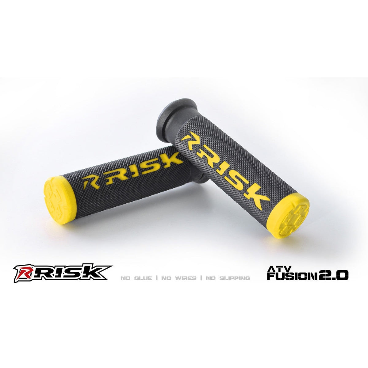 FUSION 2.0 Ergo ATV/MTB Grips with Fusion Grip Tech Bonding System