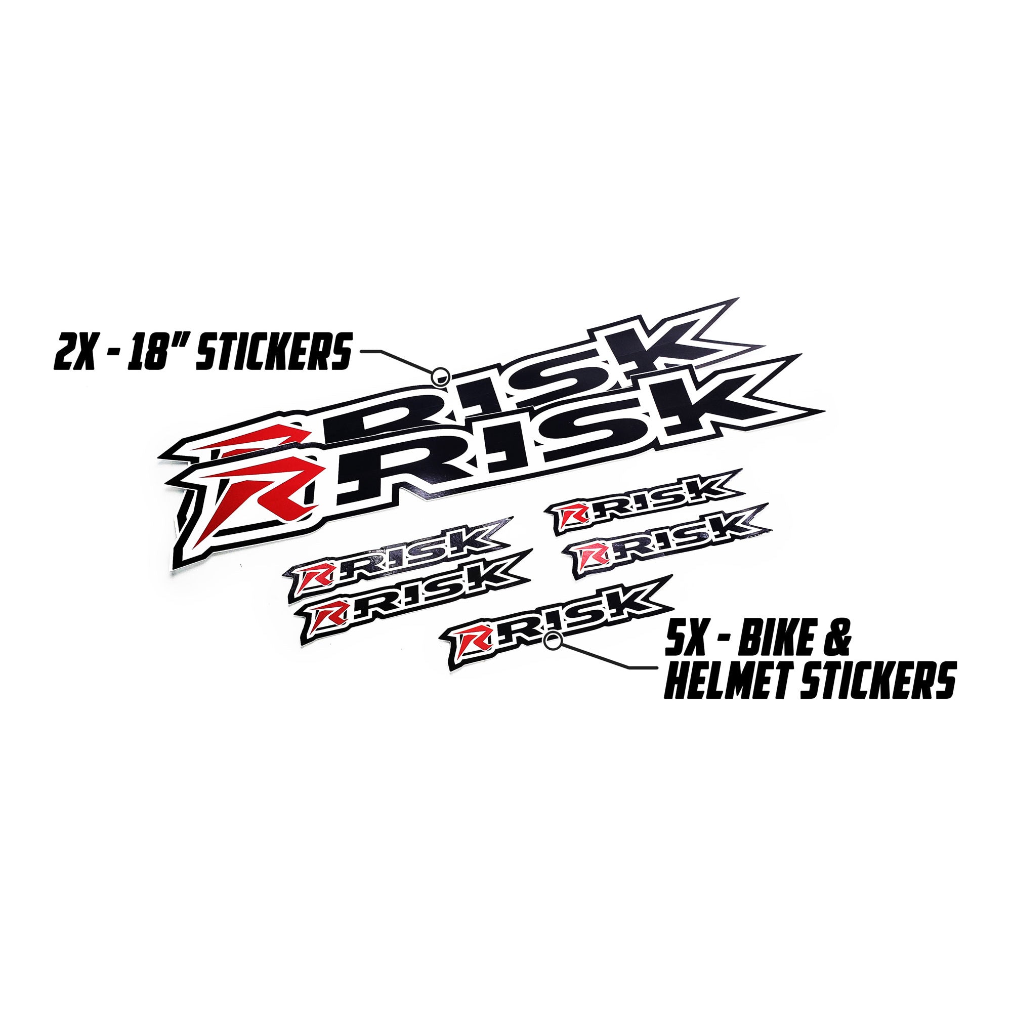 Moto Sticker Pack by Risk Racing