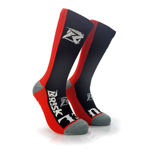 Ride Risky - Motocross Socks - side view - Fuel / Risk Racing