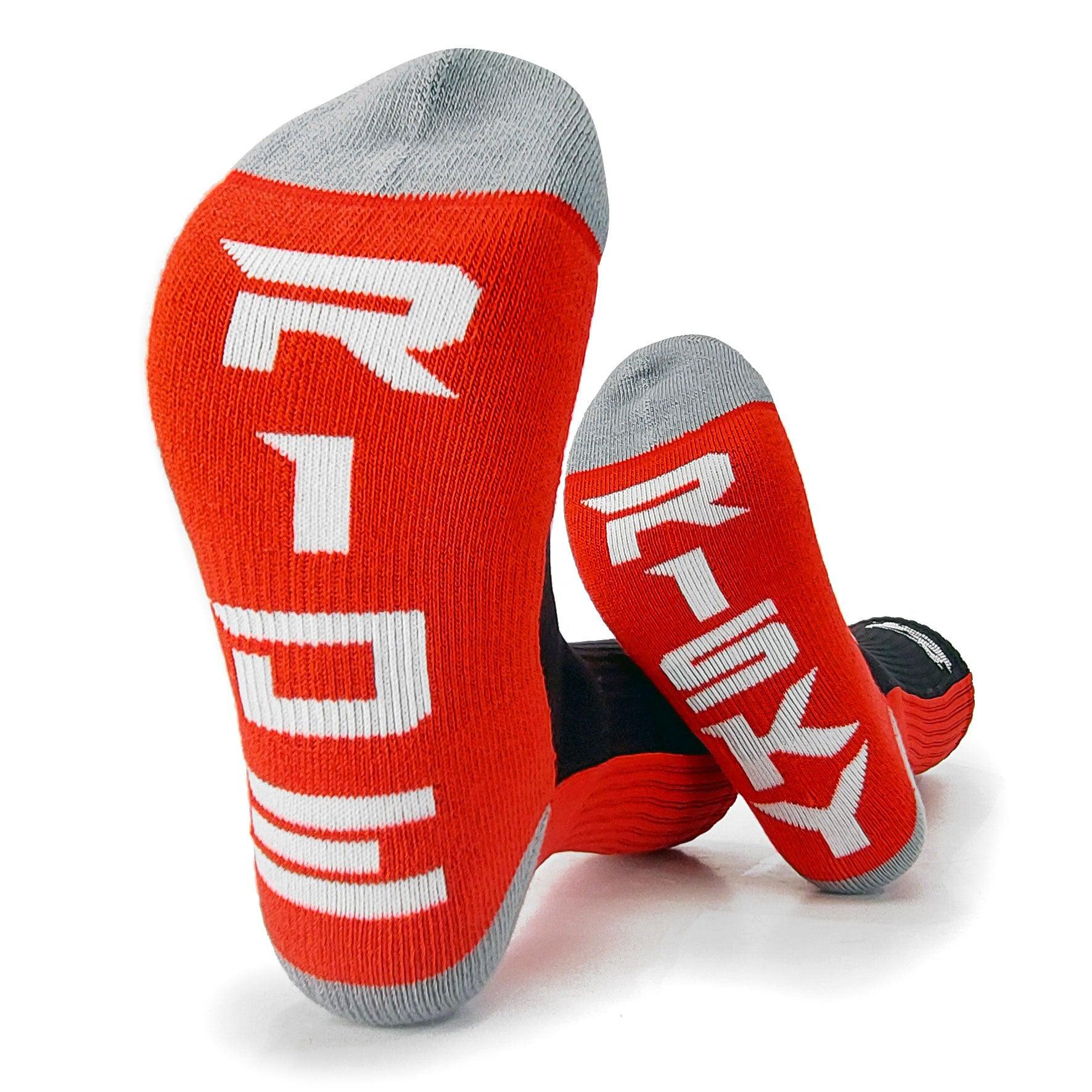 Ride Risky - Motocross Socks - Bottom of feet - Fuel / Risk Racing