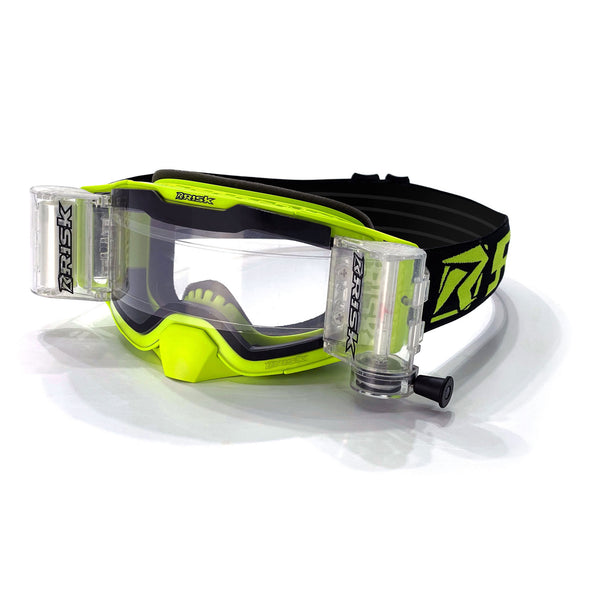 J.A.C. V3 Goggle with Roll-Off Racing
