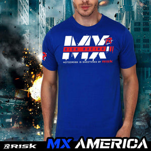 MX America - Motocross T Shirt - Risk Racing