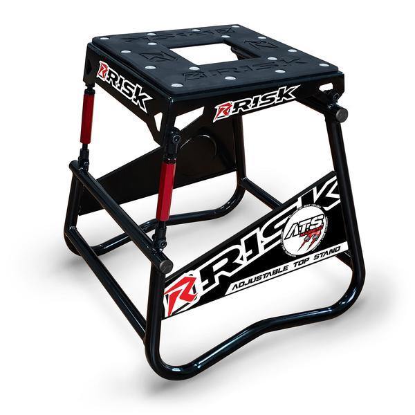 Risk Racing's A.T.S. Adjustable Top Magnetic Motocross Dirt Bike Stand