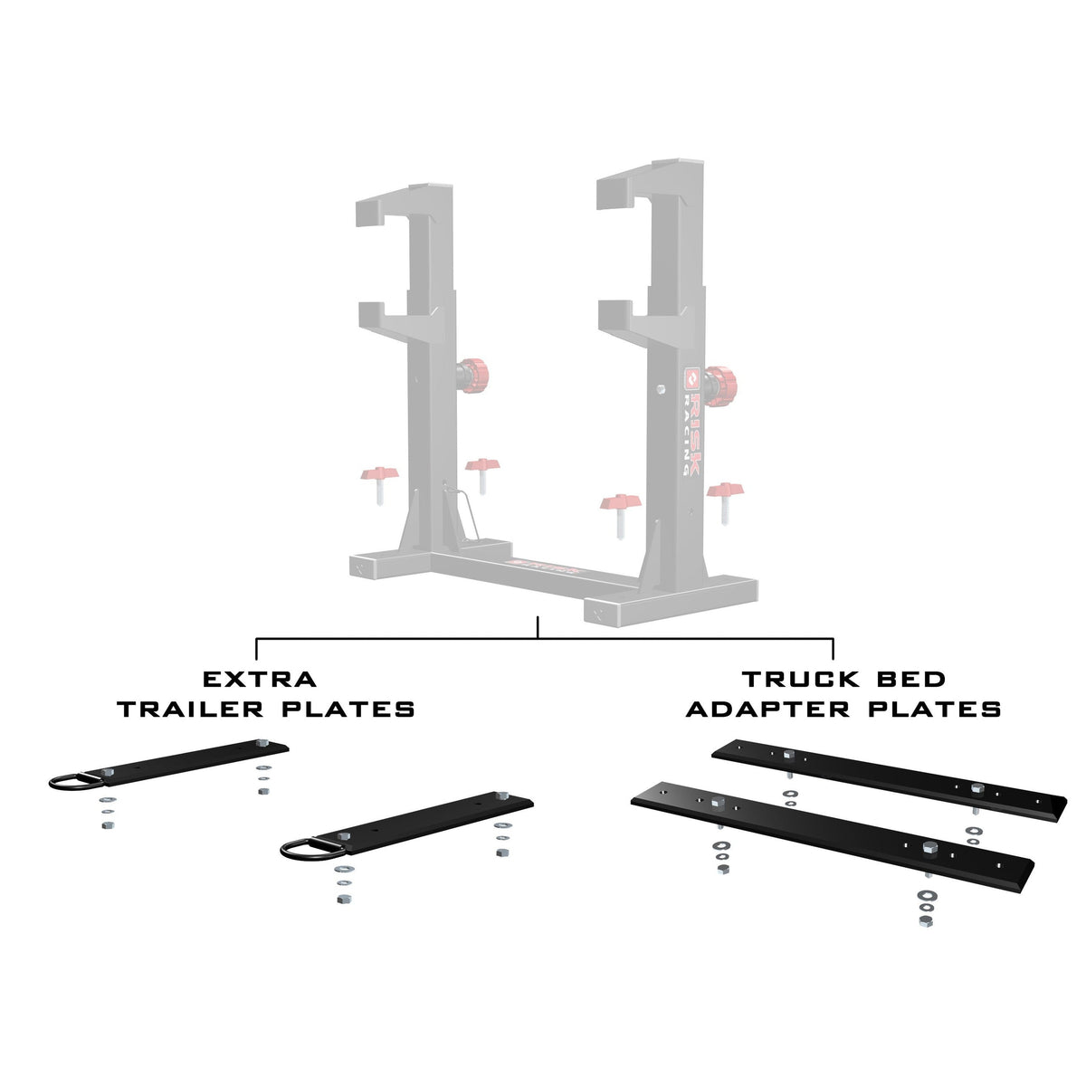 Lock-N-Load - Extra Trailer Plates & truck bed adapter plates