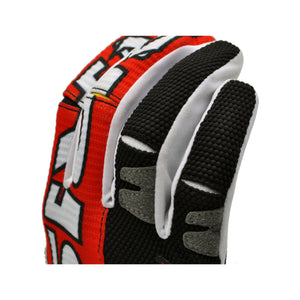 Risk Racing VENTilate V2 Glove - Red/Black - Motocross Riding Gear by Risk Racing - detail view