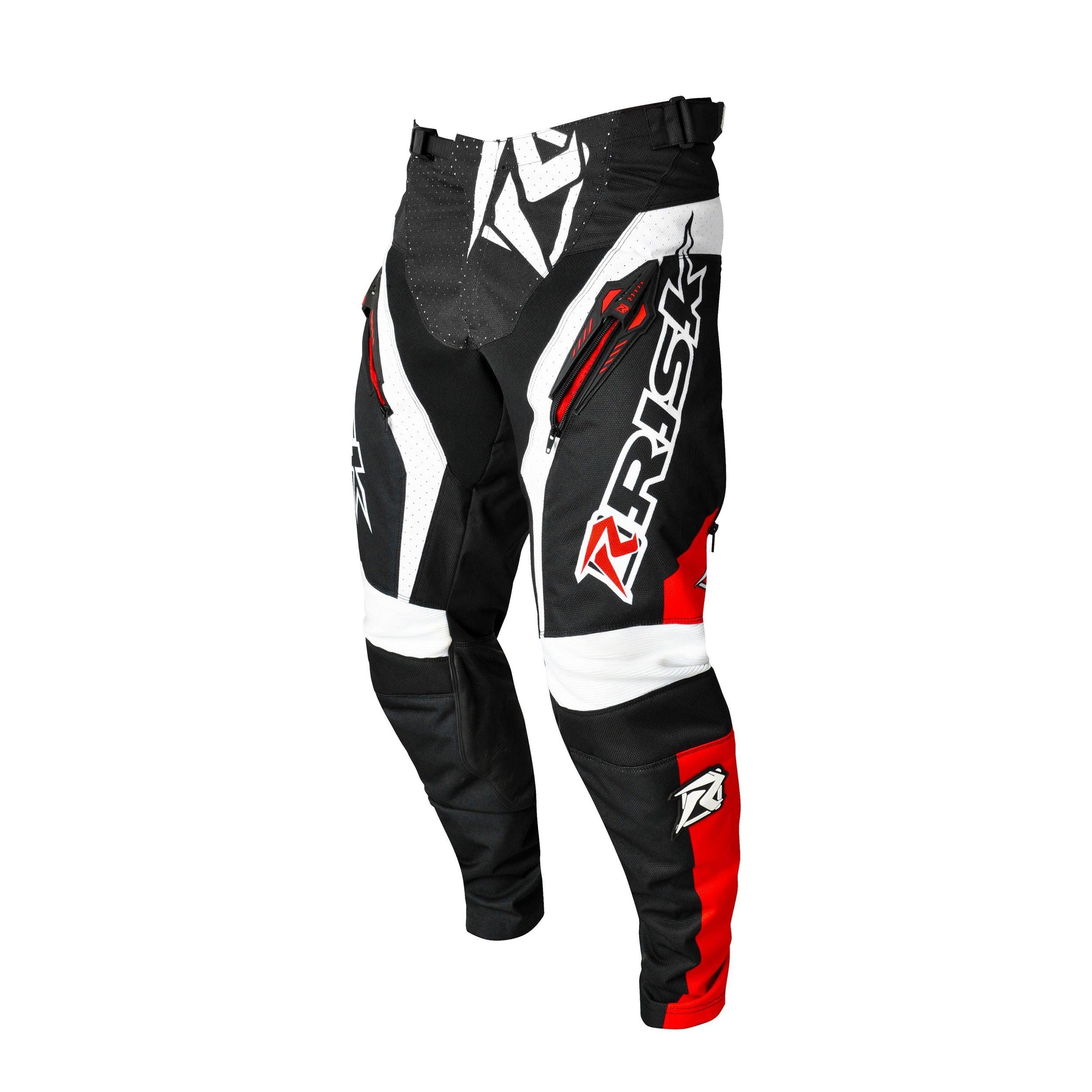 Pantaloni Motocross V9 Blue Red