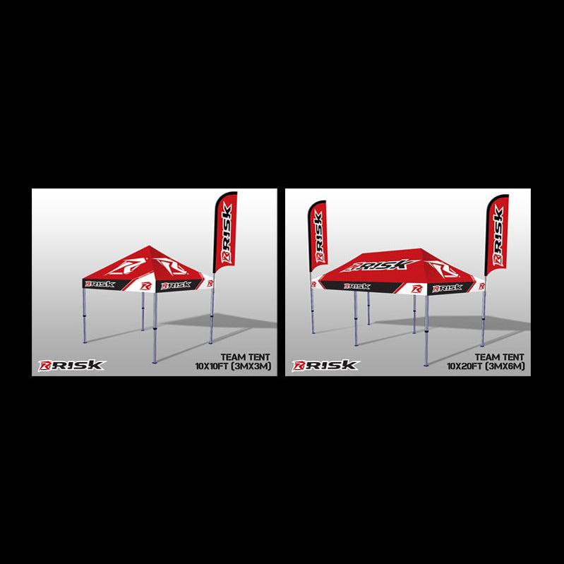 10x10 Race Canopy - Premium Pit Tent