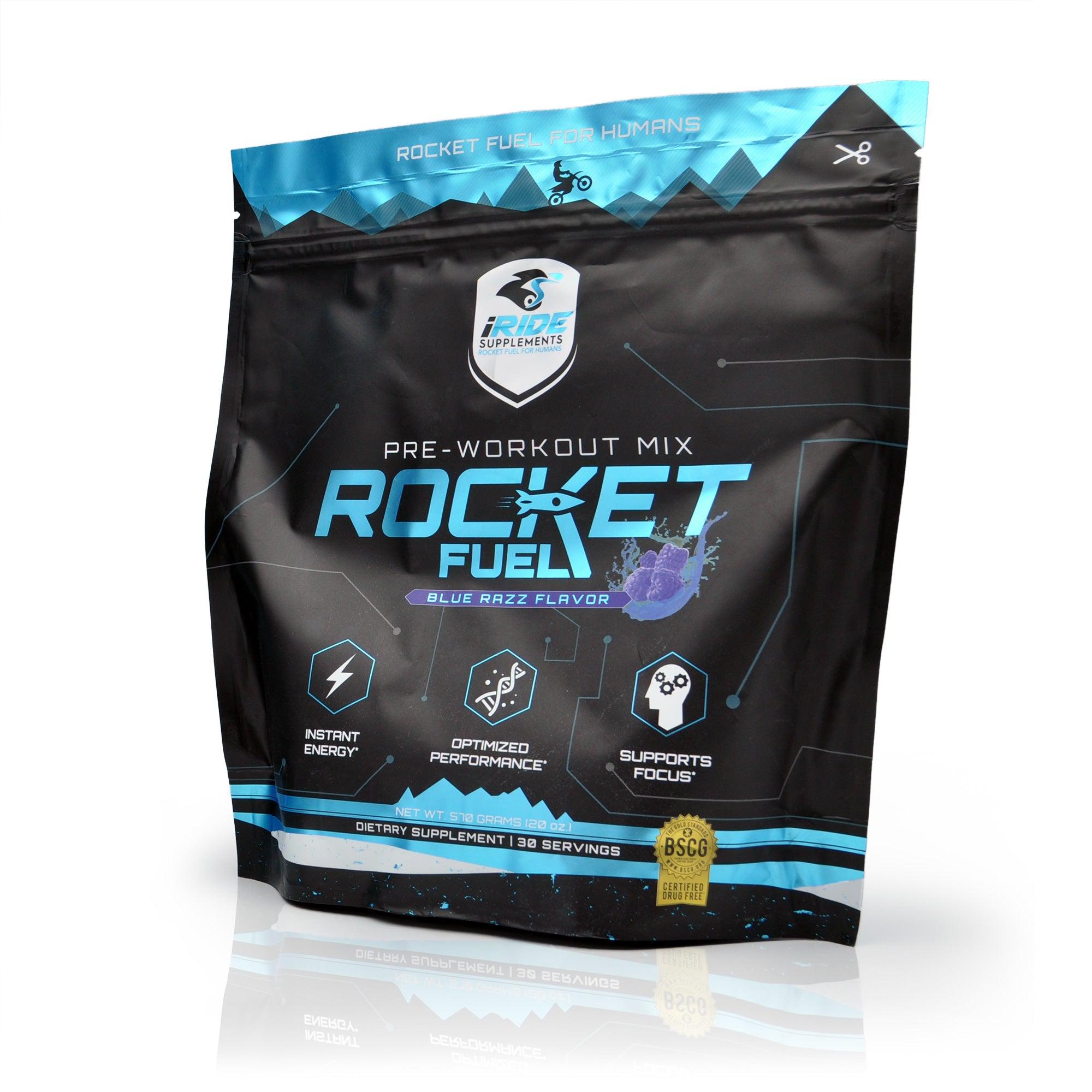 iRide Rocket Fuel - Pre-Workout Mix-Vitamins & Supplements-Risk Racing