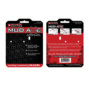 the mud axe dirt bike accessory packaging