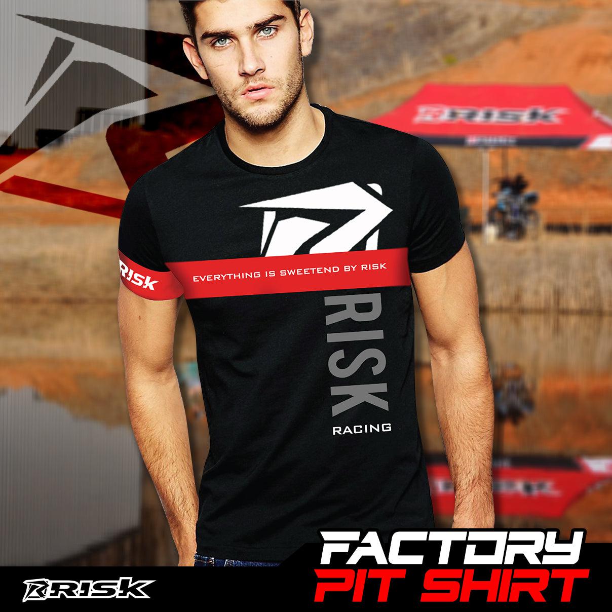 RISK Factory Pit Shirt - Premium Athletic Shirt Dry-Fit Front
